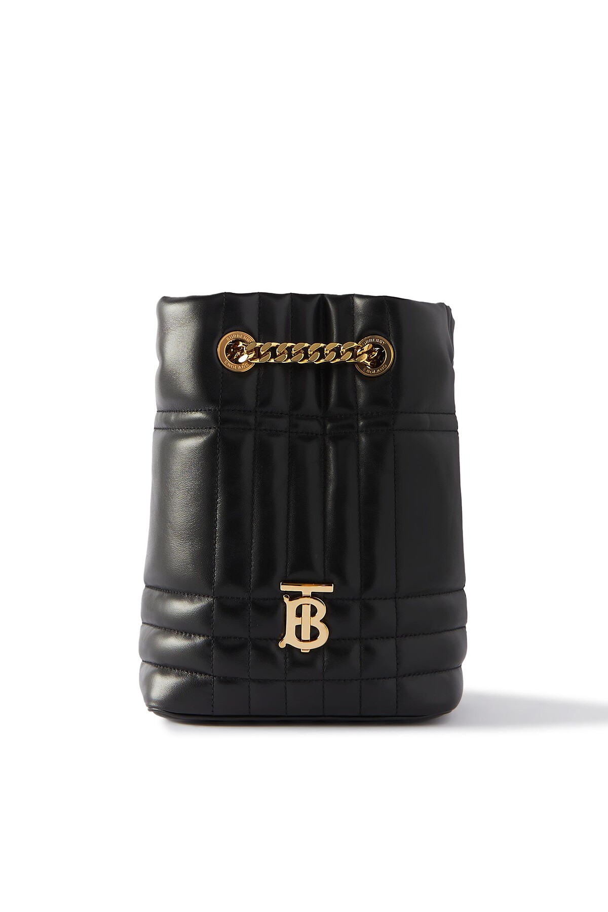 BURBERRY 皮革後背包,價格店洽。