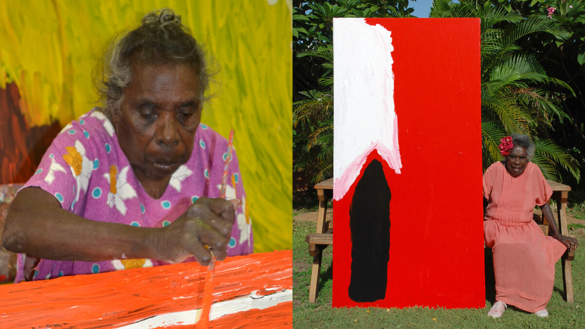 自由、原創、奔放，Cartier卡地亞展出澳洲原住民藝術家Sally Gabori大型回顧展