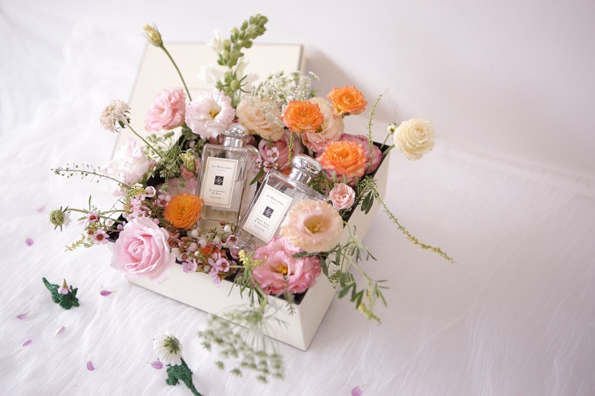 Jo Malone London 2022年七夕情人節限量香氛花盒。