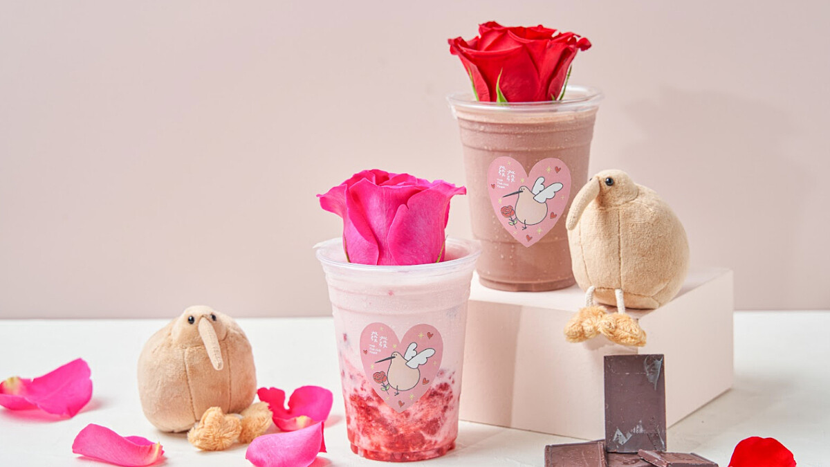 《發發The Far Far Farm》七夕情人節口味太夢幻！擺上大朵玫瑰花界愛馬仕表情意