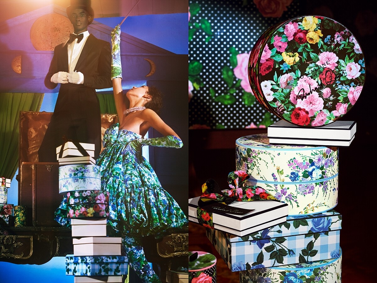 Jo Malone London Richard Quinn設計師系列，華麗英式花卉包裝設計與居家香氛全新登場。