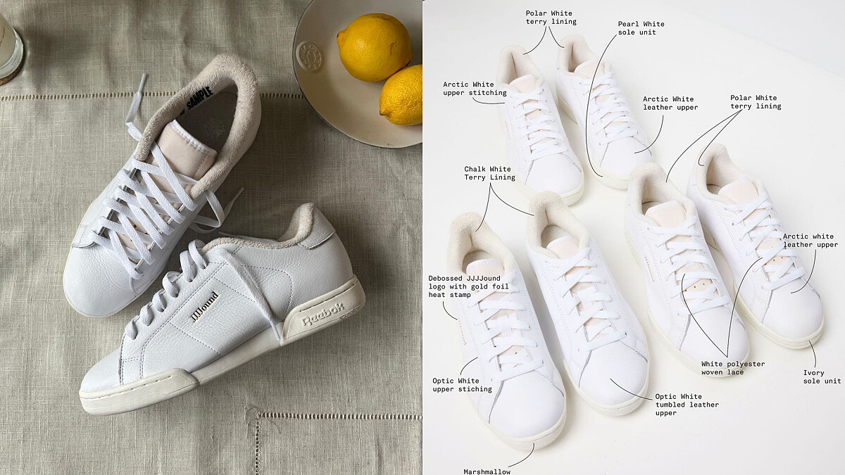 Reebok X JJJJound聯名小白鞋左右腳不一樣？低調卻大賣的JJJJound極簡風有什麼不一樣