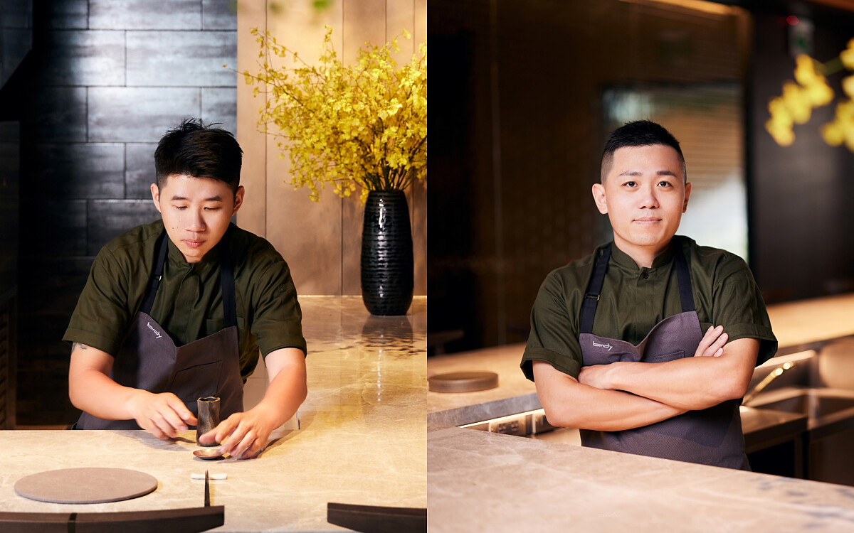 左為主廚楊富雄，右為黃晨睿主廚。