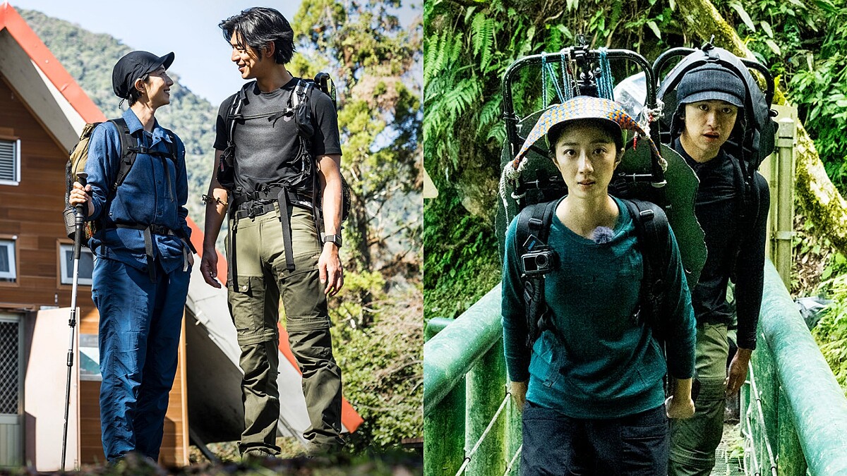 藍色大門CP陳柏霖、桂綸鎂《極島森林》合體初次旅行，徒步爬山頻鬥嘴笑說～好可愛！