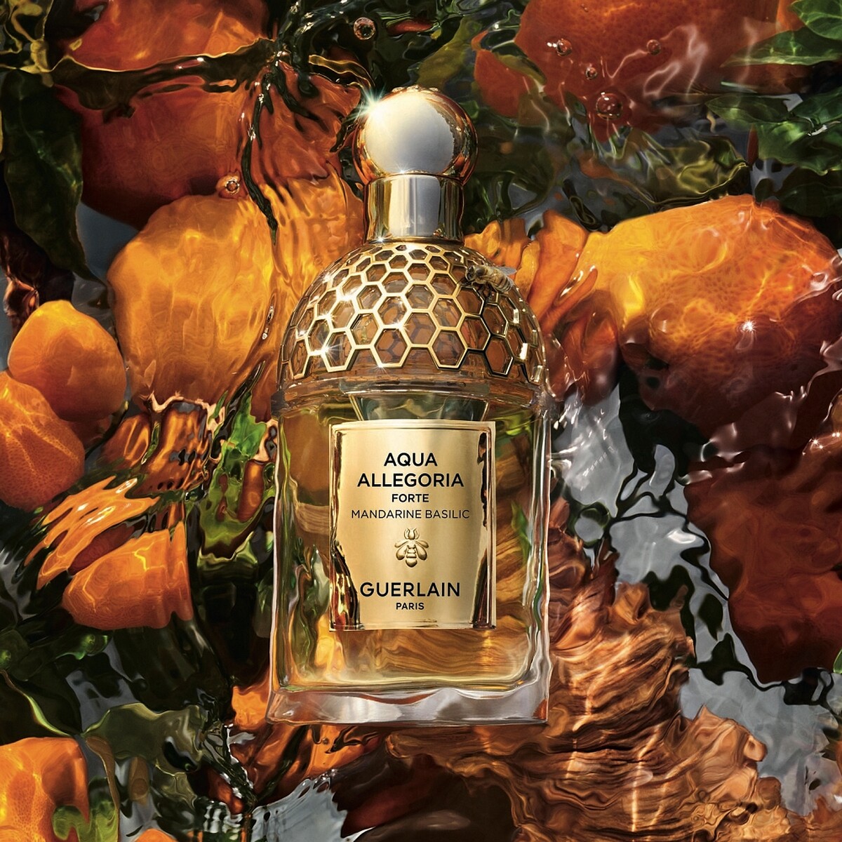 嬌蘭花草水語陽光甜橘淡香精主視覺。