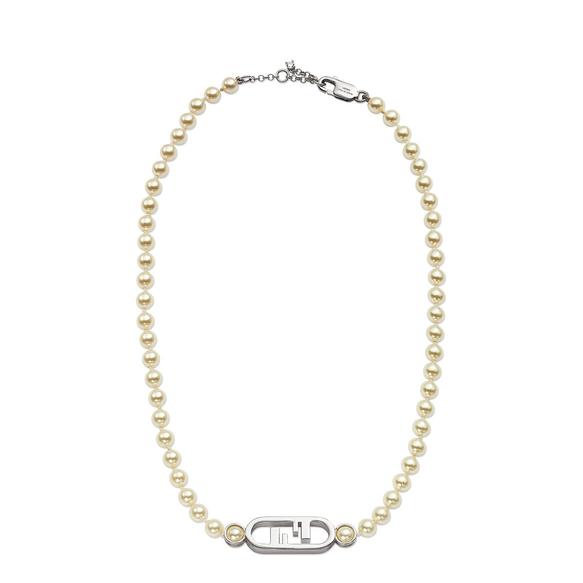 FENDI O'Lock珍珠頸鍊，NT$ 17,800
