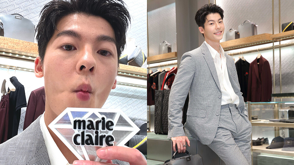 Fendi微風男裝店開幕！品牌大使許光漢搶先逛，首選身上這一件單品作為七夕禮物