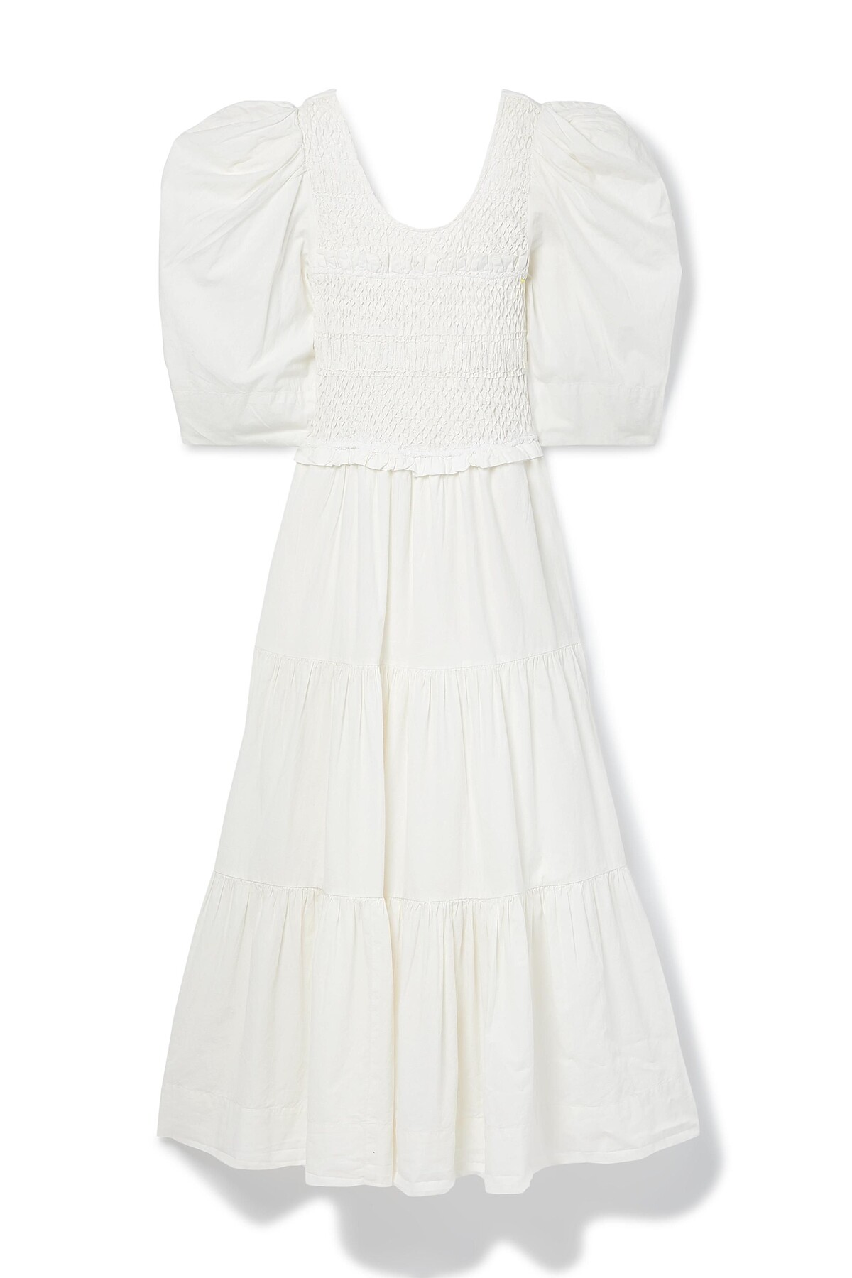 SEA 白色連身洋裝，價格店洽。