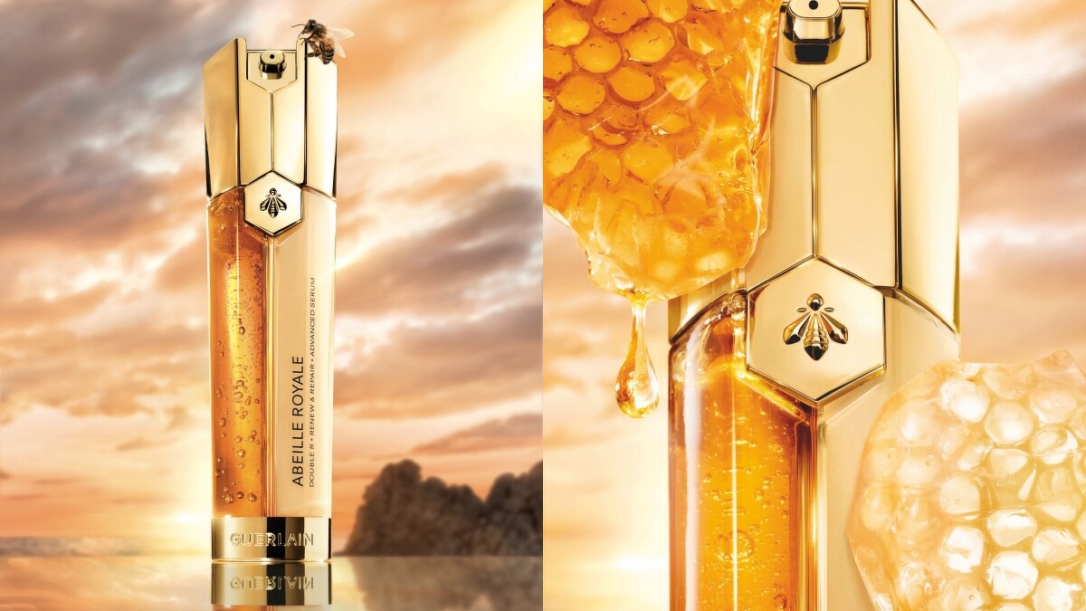 嬌蘭皇家蜂王乳雙導精華情境圖。