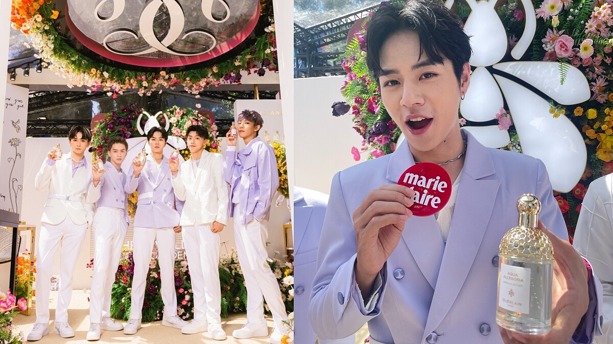 原子少年地球現身嬌蘭Bee Garden性感演繹香水舞！佳辰最愛柑橘木質調、煥鈞喜歡甜而不膩果香⋯想get同款趁現在