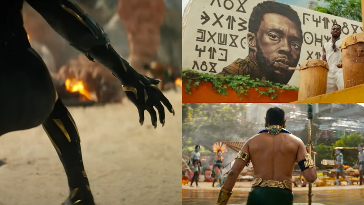 《黑豹2:瓦干達萬歲》預告太催淚!致敬帝查拉國王,「納摩」正式現身