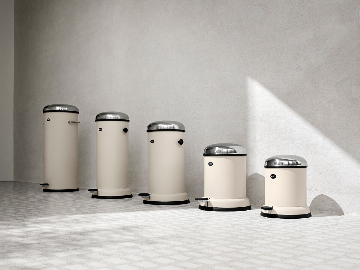 五款經典Bin腳踏垃圾筒。