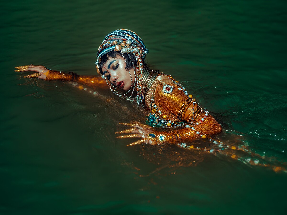 菲律賓攝影師JAO打造水妖造型