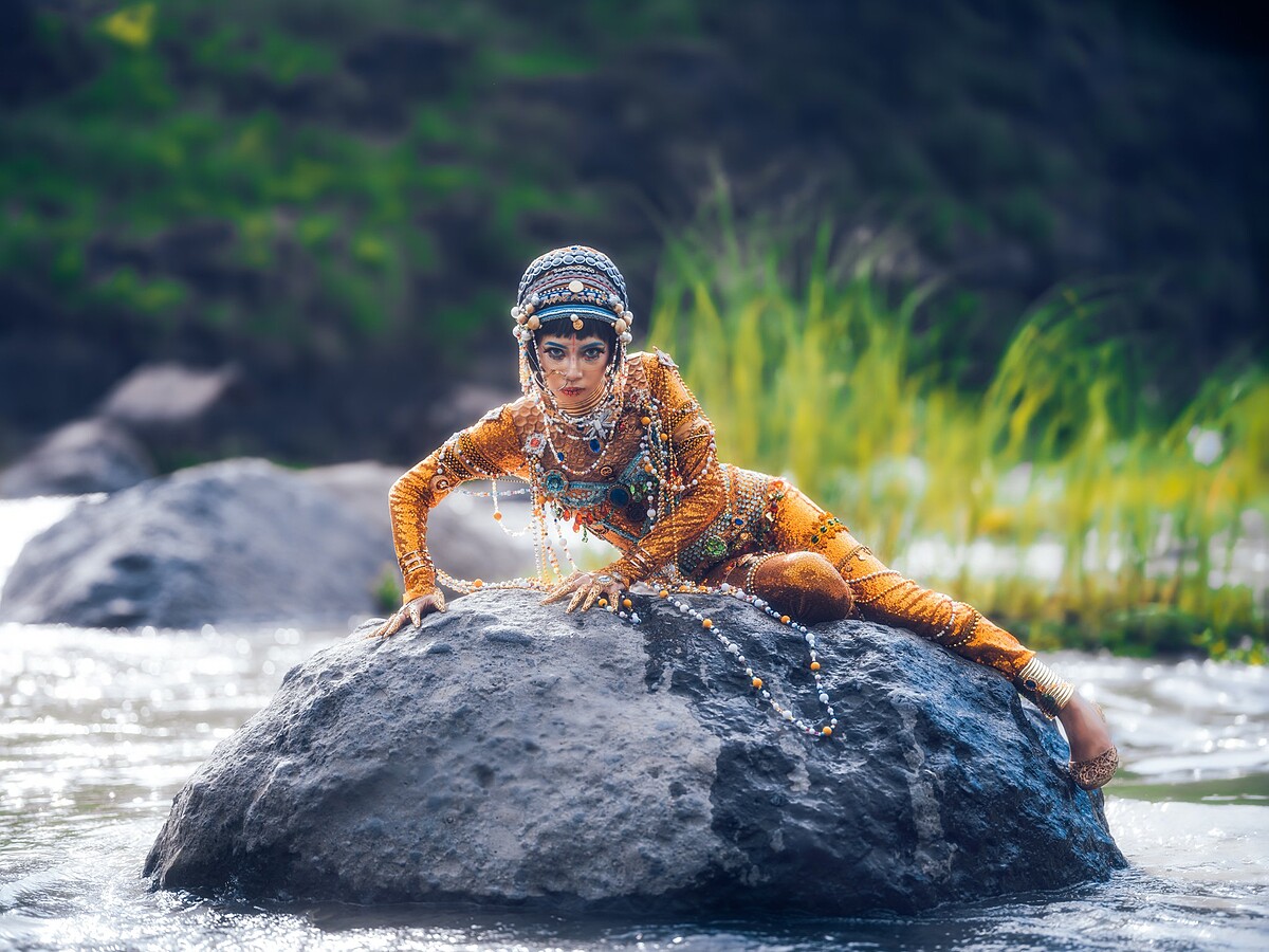 菲律賓攝影師JAO打造水妖造型