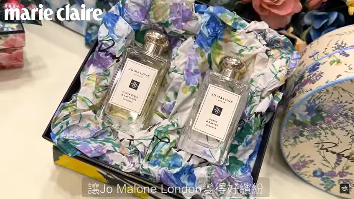 Jo Malone London 2022 Richard Quinn設計師限量系列，華麗英式花卉好吸睛
