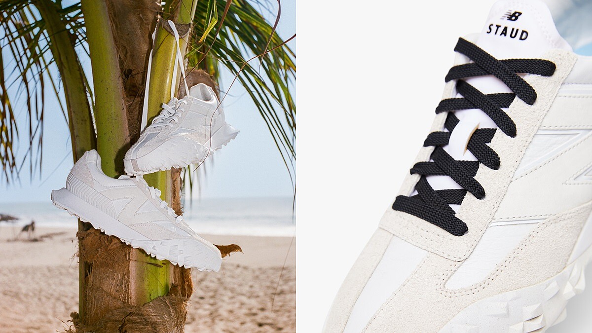 最終回New Balance X Staud聯名系列！這雙仙氣白XC-72又氣質又率性