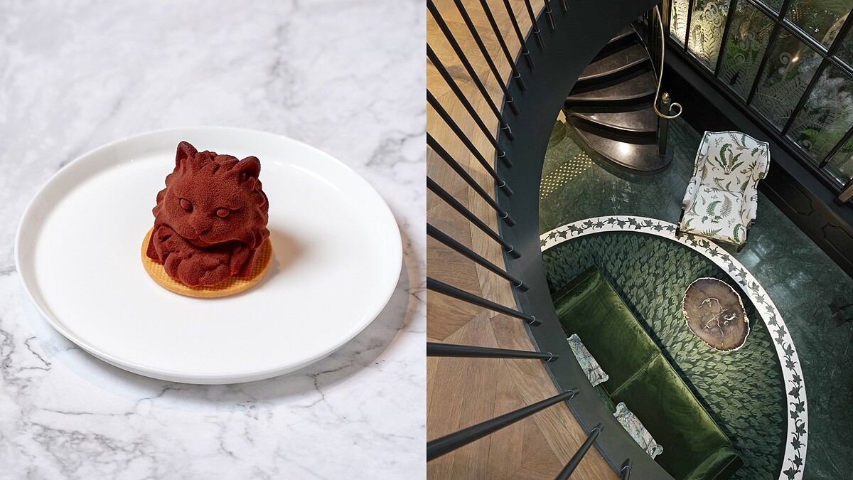 Boucheron寶詩龍花園咖啡館限定開張！必點貓咪慕斯午茶組合