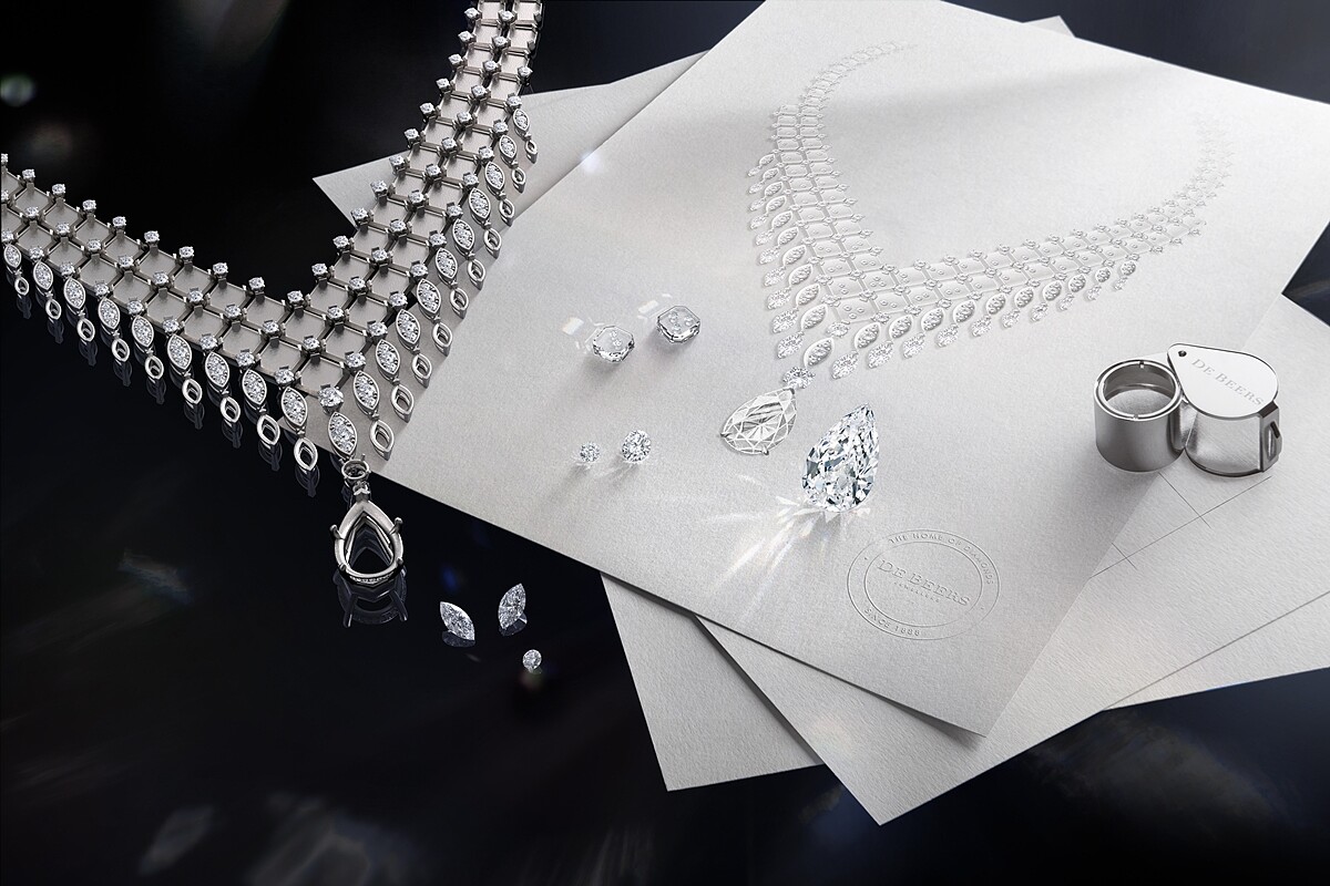 De Beers高級珠寶《The Alchemist of Light》