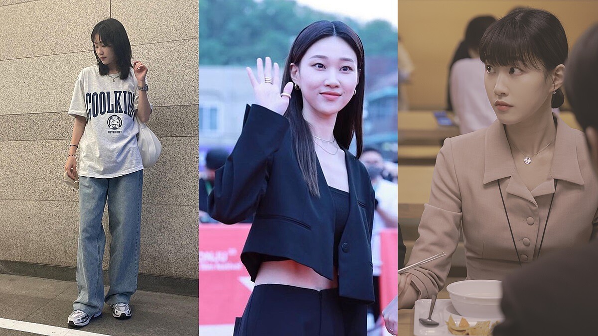 《禹英禑》春日暖陽河允景私底下長這樣：清純大學生、性感腰姬、知性少女