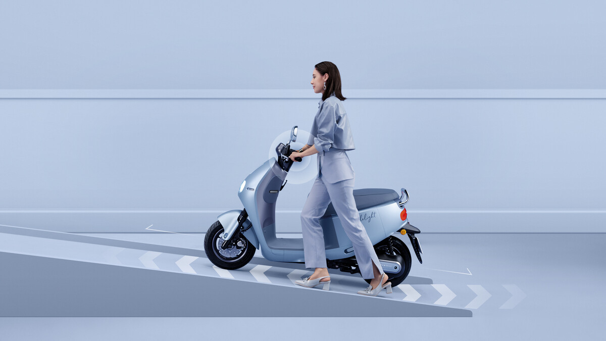 (全新 Gogoro Delight - 牽車倒車模式 )