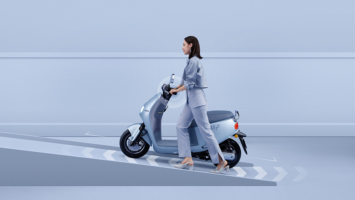 (全新 Gogoro Delight - 牽車倒車模式 )