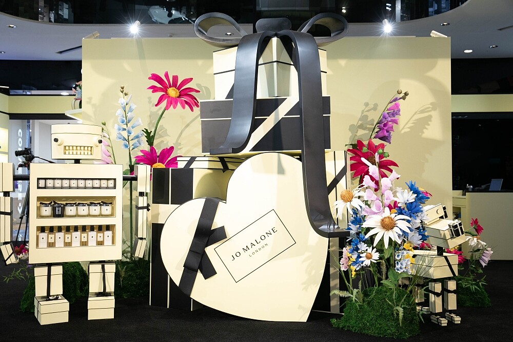 Jo Malone London JoBots A11禮物概念店空間照。