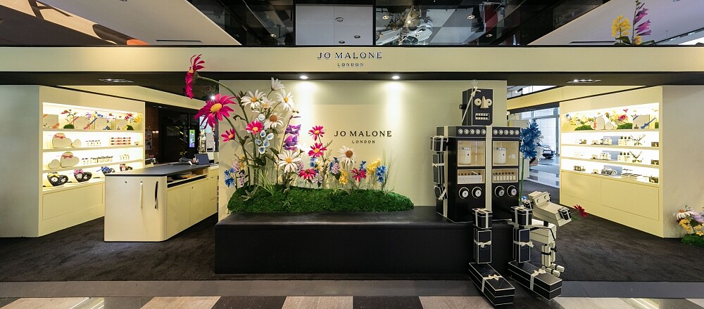 Jo Malone London JoBots A11禮物概念店空間照。