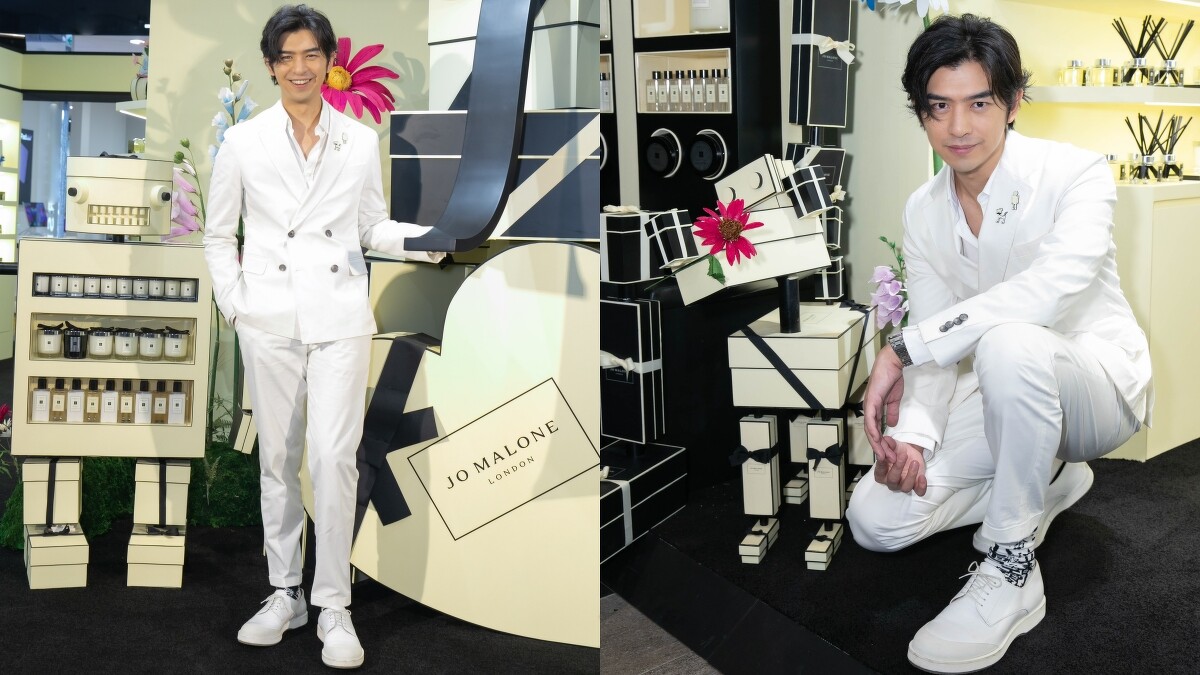 陳柏霖邀請大家到「JoBots」禮物概念店感受Jo Malone London獨一無二的香氛魅力,並透過贈禮將每一份心意傳達給重要的人。