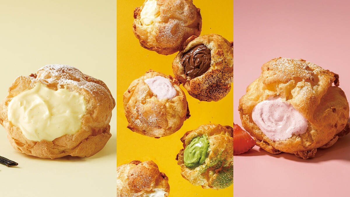 beard papa’s菜單熱銷口味TOP5!特濃牛乳、抹茶泡芙一次吃