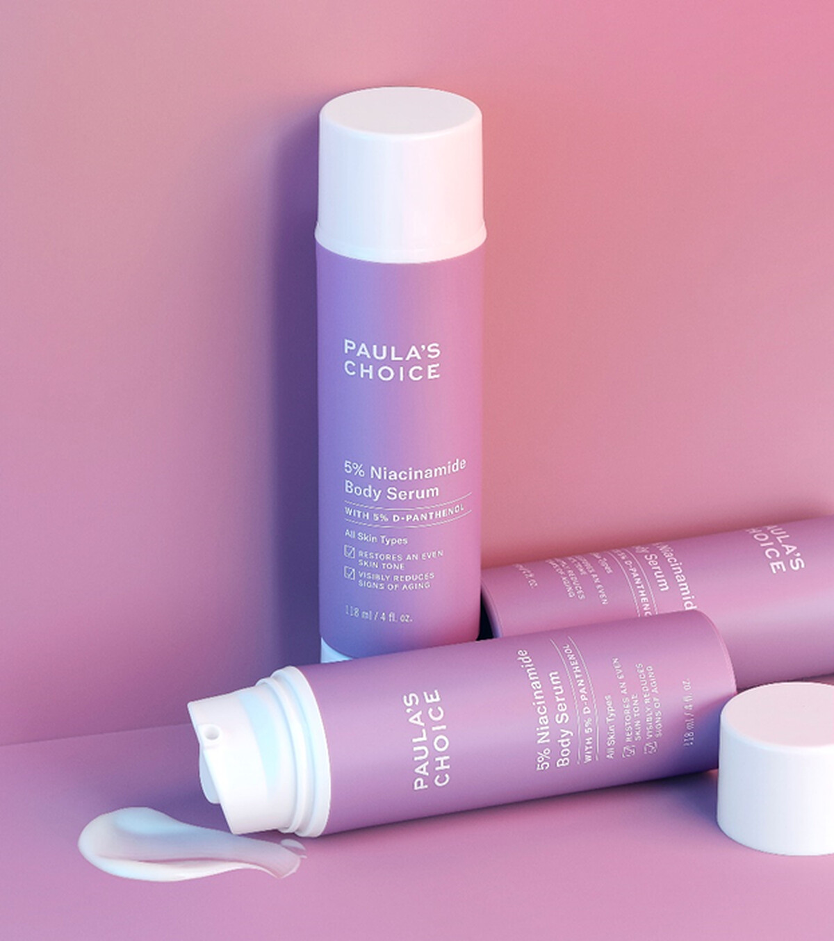 寶拉珍選全新推出「5% B3勻亮身體精華乳」