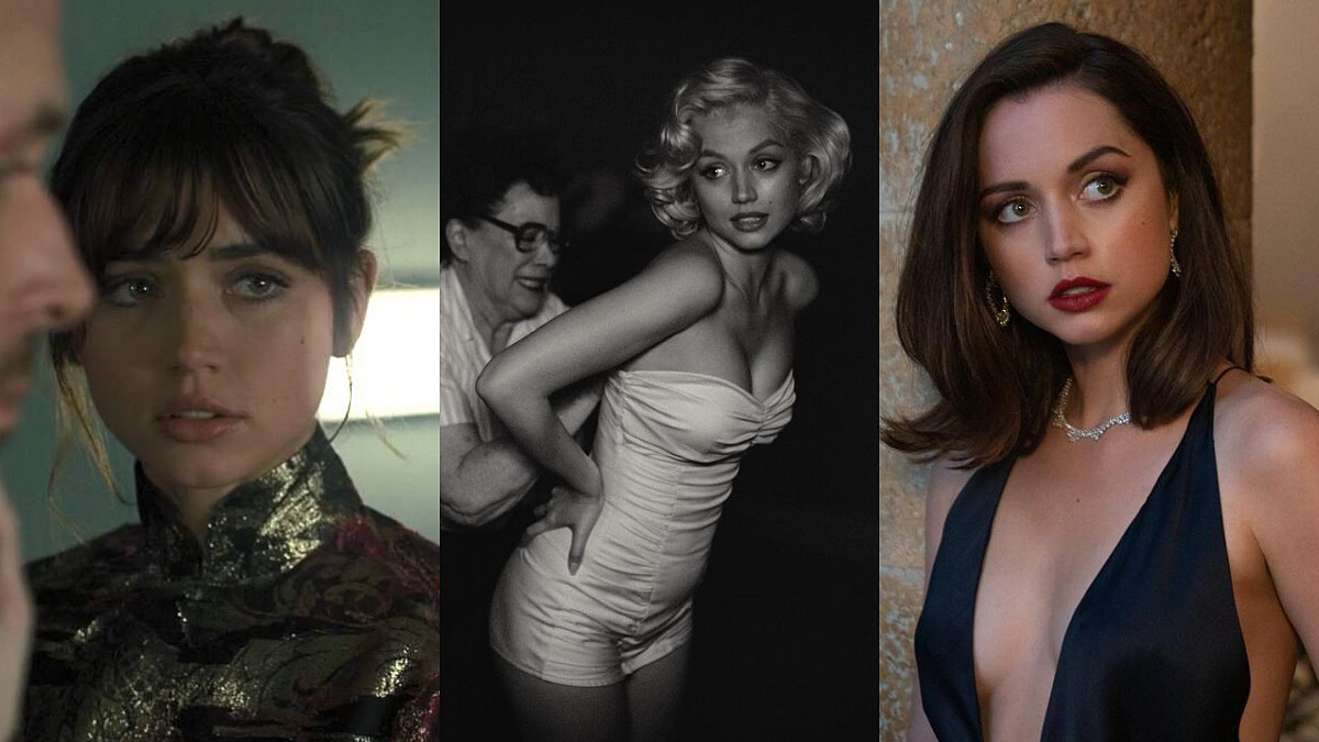 安娜德哈瑪斯Ana de Armas從深髮龐德女、AI虛擬女友演到金髮夢露！每個角色都是性感代名詞