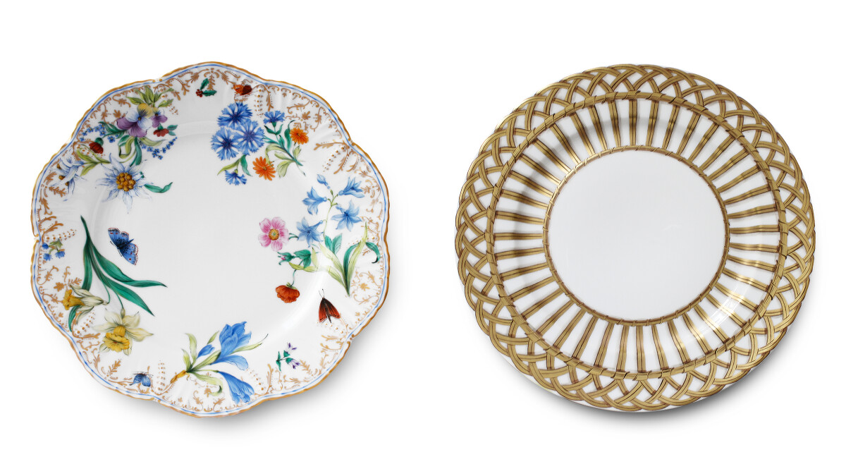 精緻的線條勾勒出各式圖案。