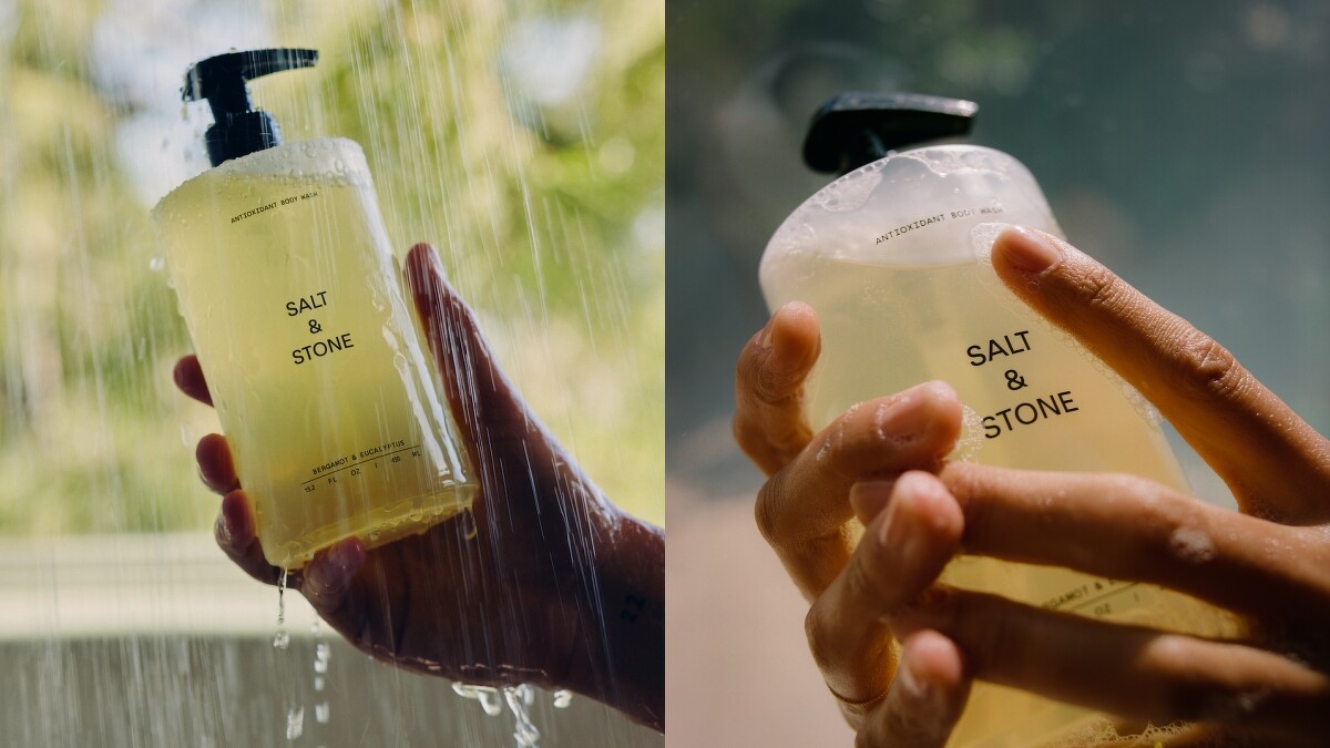 美國 SALT & STONE凝膠潔膚露-佛手柑桉樹450ml，NT1,380