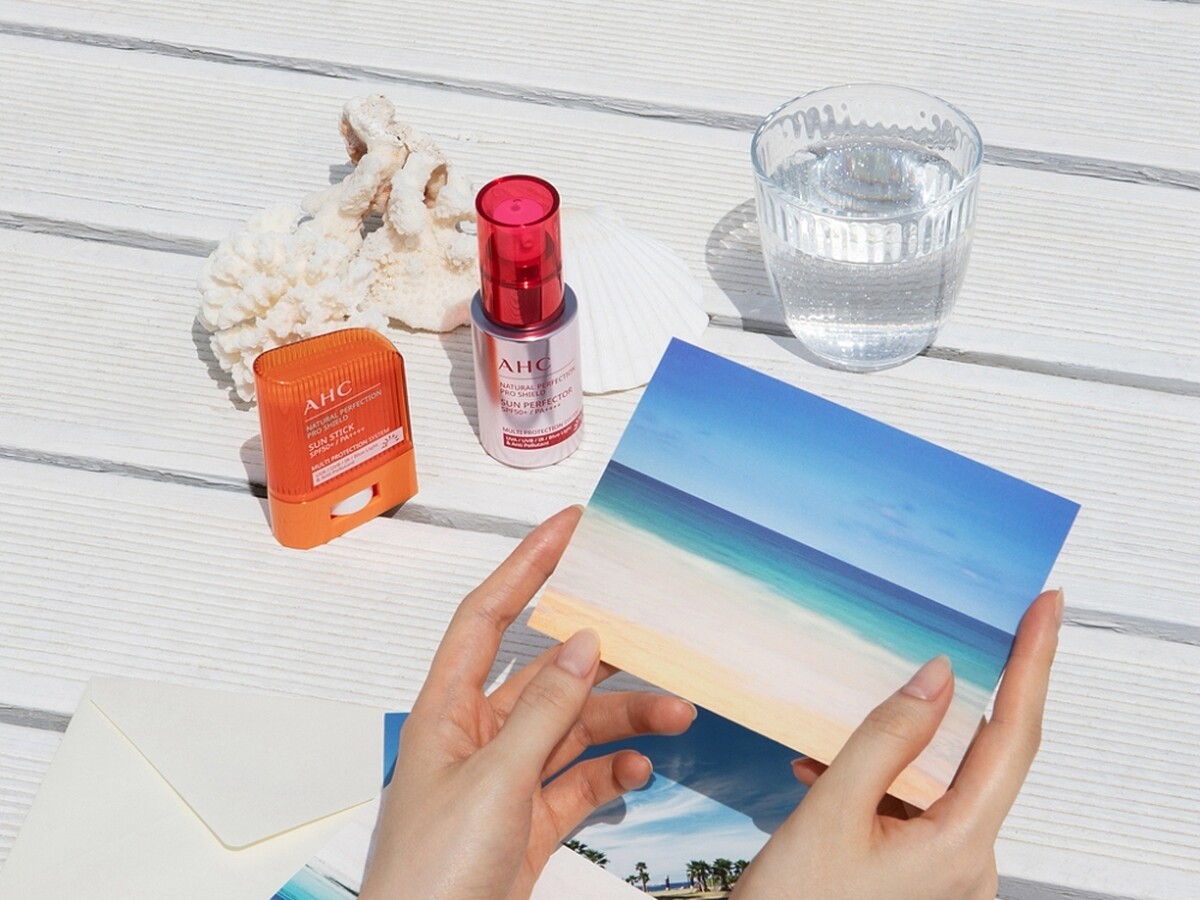 AHC 2022防曬新品情境。