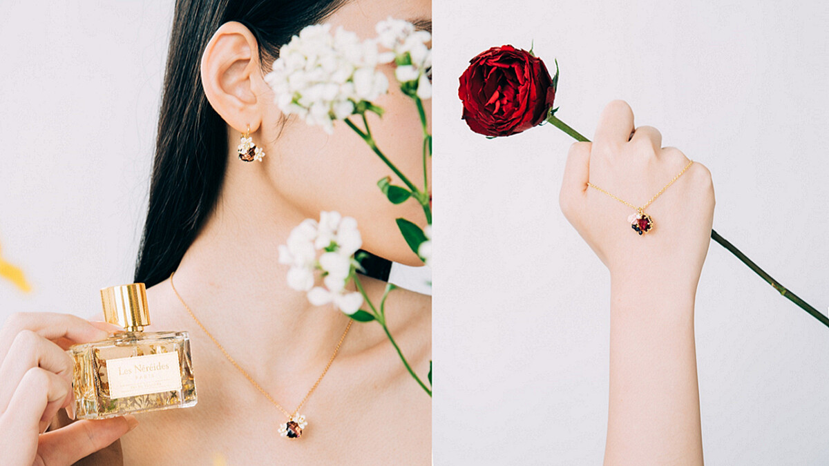用香味創造專屬彼此的戀人絮語！充滿法式美學的Les Néréides為愛情賦予香氣，綺麗夢幻的繽紛飾品與縈繞香氛，為妳營造最浪漫的夏日七夕回憶。