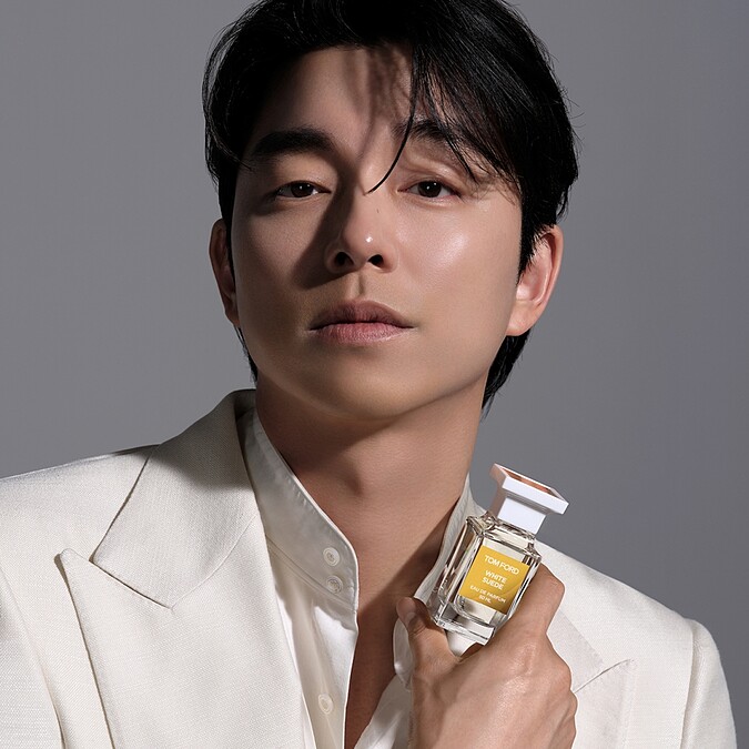 TOM FORD BEAUTY亞太區形象使-孔劉渾身散發天然的迷人氣息 就像那一抹迷人的白麝香。