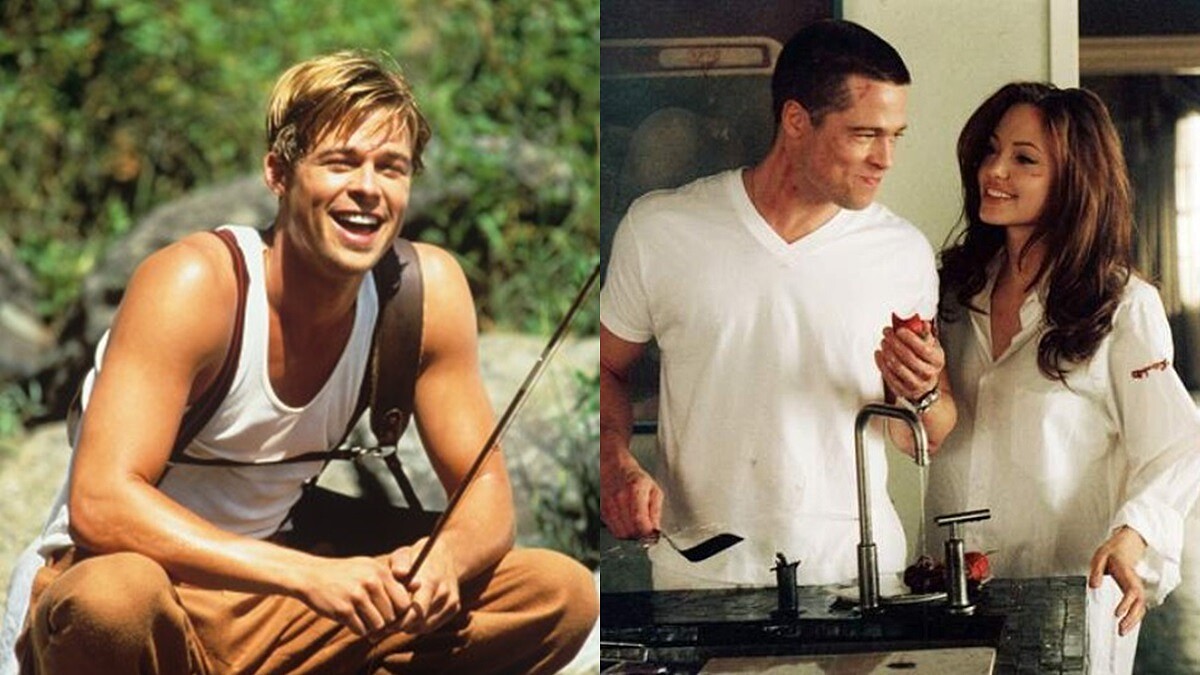 痞子型男布萊德彼特Brad Pitt，從青澀到成熟的超凡魅力