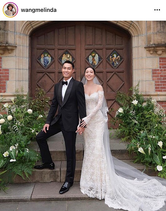 楊祐寧與老婆Melinda