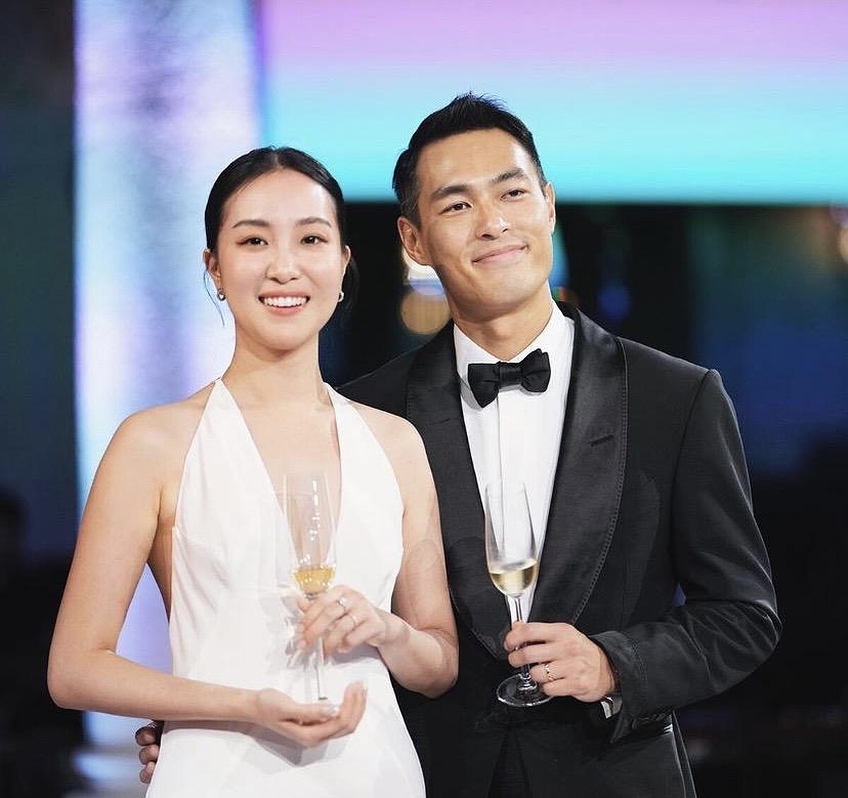 楊祐寧與老婆Melinda