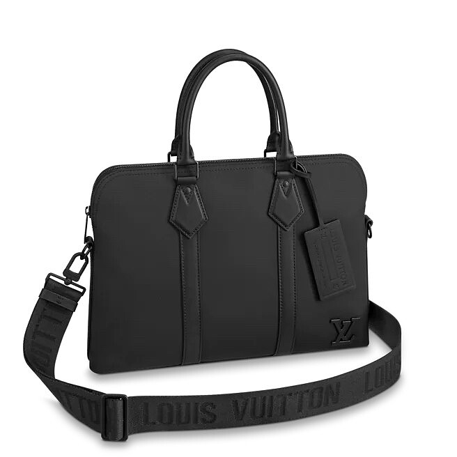 Louis Vuitton Aerogram粒面小牛皮公事包，NT107,000