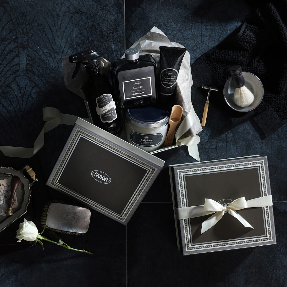 SABON紳士系列父親節包裝。