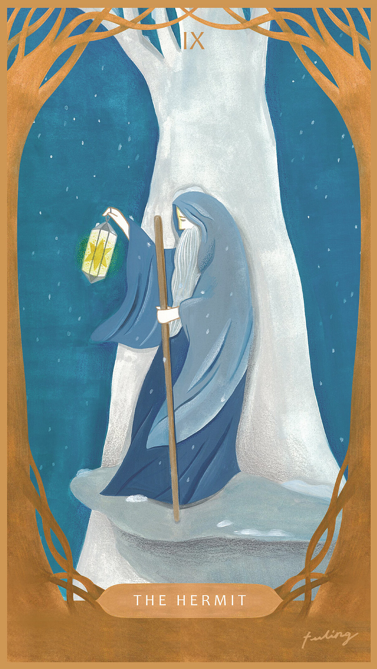 《與塔羅對畫》塔羅牌。作者鄭斐齡