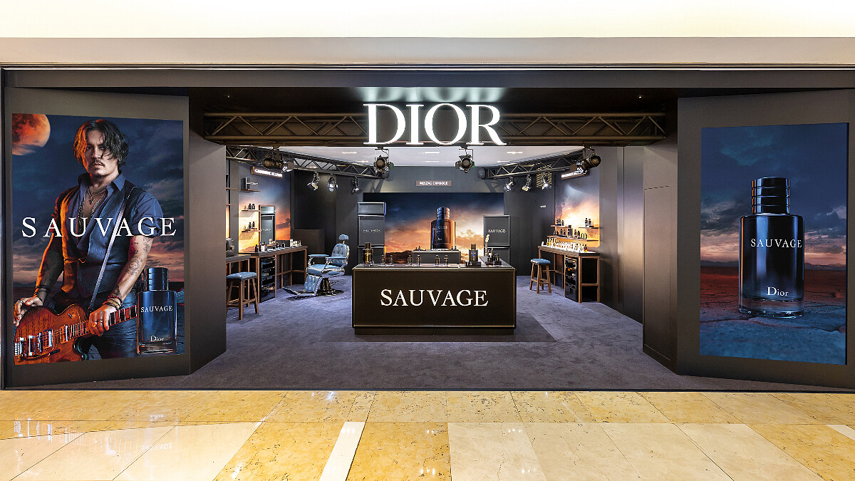 DIOR SAUVAGE曠野之心快閃店在台中！讓男友成為行走費洛蒙，現場打卡還送迪奧限定雅痞胸章，太時髦快收！ 