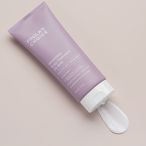 寶拉珍選2%水楊酸身體乳質地。