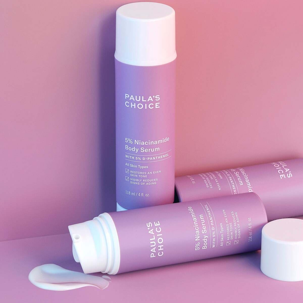 寶拉珍選5%B3勻亮身體精華乳質地。