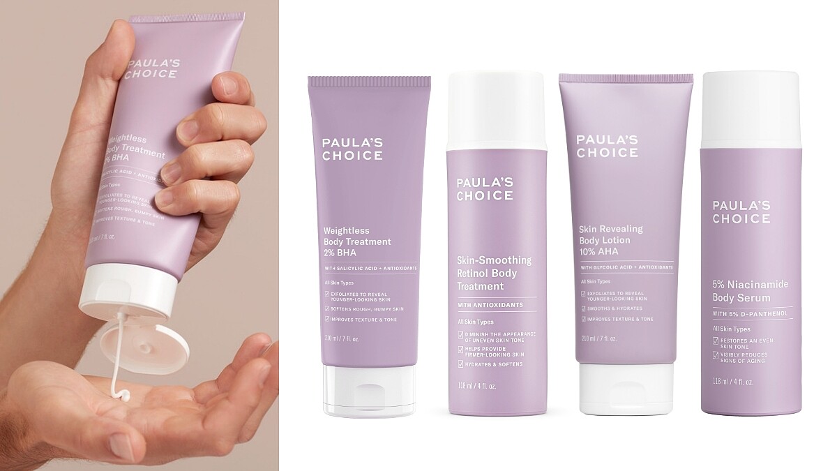 寶拉珍選身體乳除了水楊酸，還有果酸、A醇、B3…怎麼挑選一次看懂