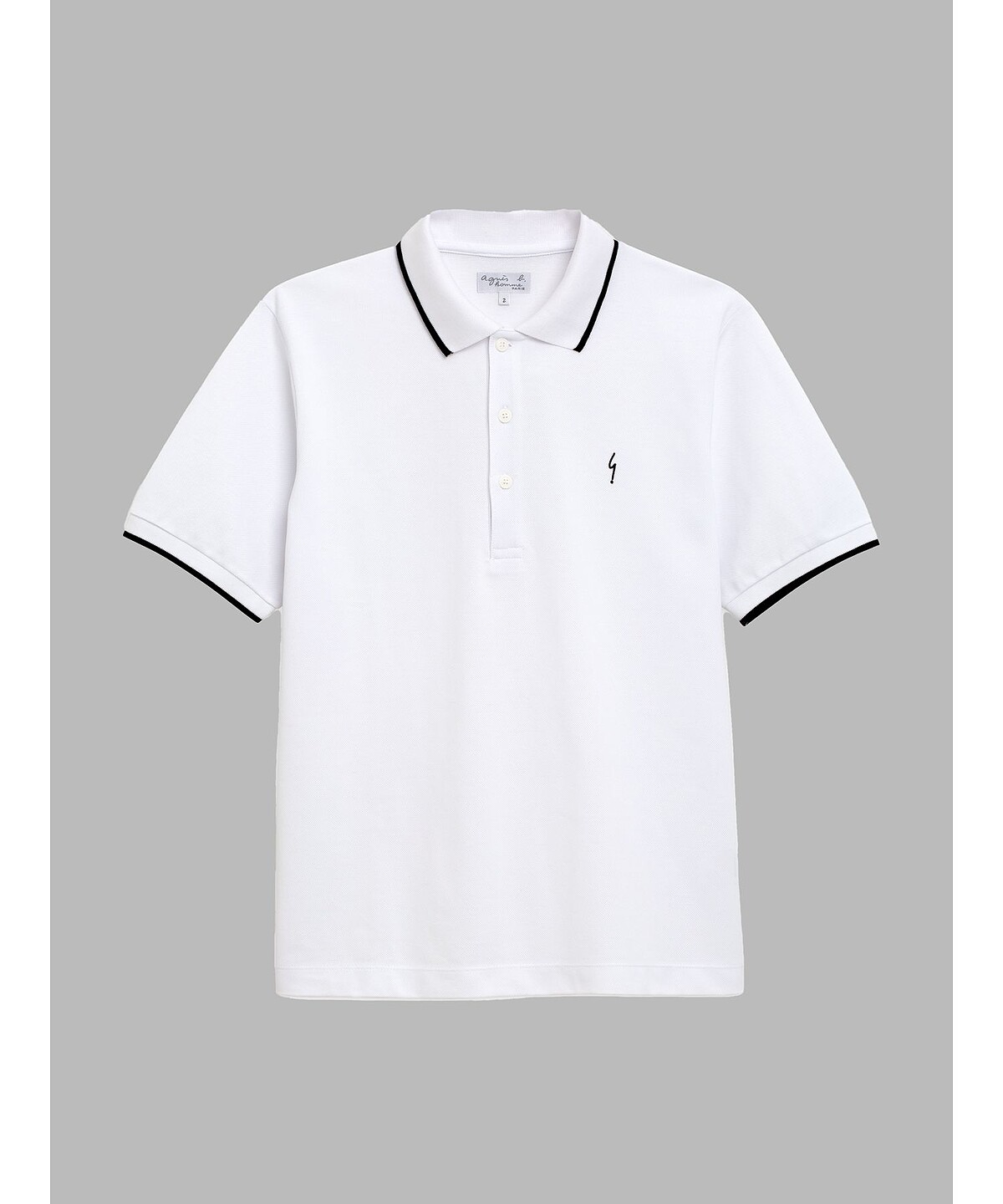 agn&egrave;s b. 棉質Polo衫，NT4,980。