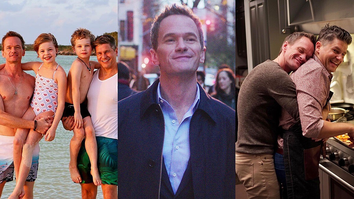 《中年失戀日記》Neil Patrick Harris現實生活是幸福同志人夫！和老公愛情長跑快20年，還有一對超可愛龍鳳胎