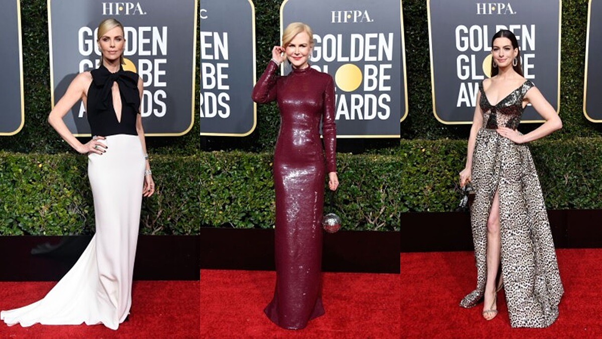 2019金球獎造型全紀錄!安海瑟薇、妮可基嫚、Lady Gaga…眾星雲集閃耀紅毯