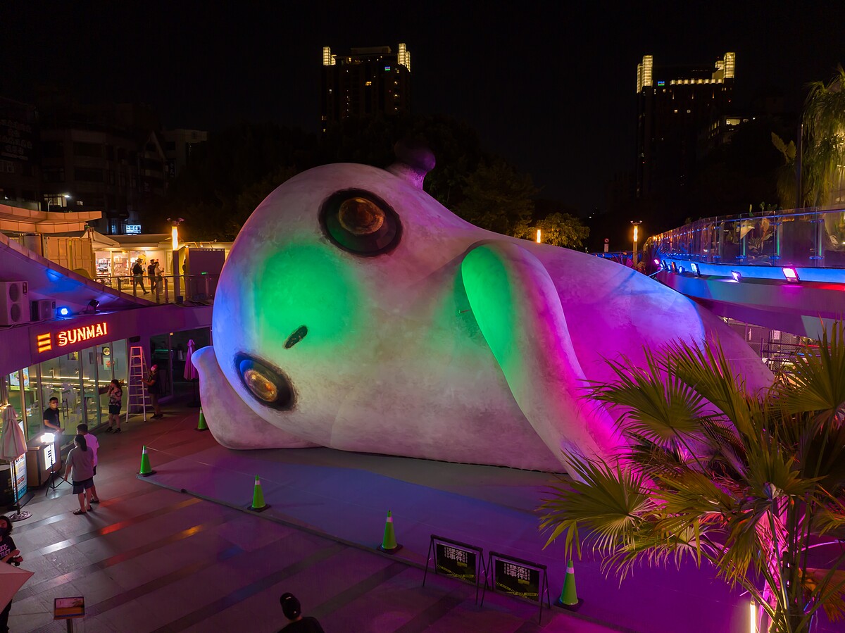 夜晚版的「狀元累了」